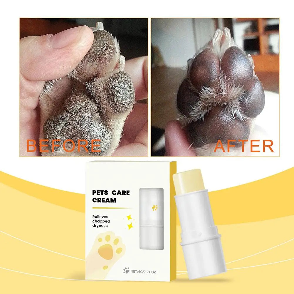 Pet Paw Ointment Stick 30G Dry Paw Pad Moisturizer for Cats Dogs Cracked Feet Repair Gentle Nourishing Care Balm Cream L0G4