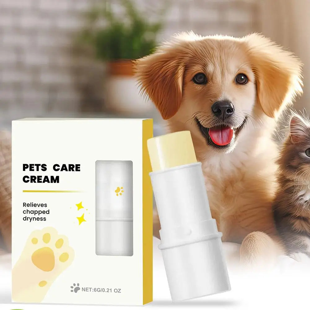 Pet Paw Ointment Stick 30G Dry Paw Pad Moisturizer for Cats Dogs Cracked Feet Repair Gentle Nourishing Care Balm Cream L0G4