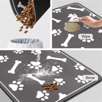 Soft Diatom Mud Pet Feeding Mat.