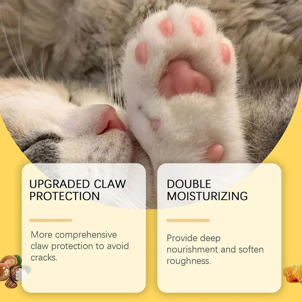 Pet Paw Ointment Stick 30G Dry Paw Pad Moisturizer for Cats Dogs Cracked Feet Repair Gentle Nourishing Care Balm Cream L0G4