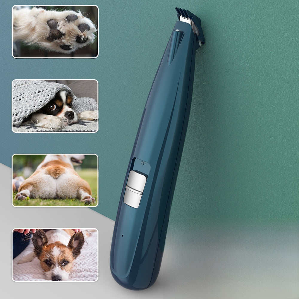 Pet Paw Hair Trimmer for Dogs & Cats ? Safe, Quiet Grooming Clippers
